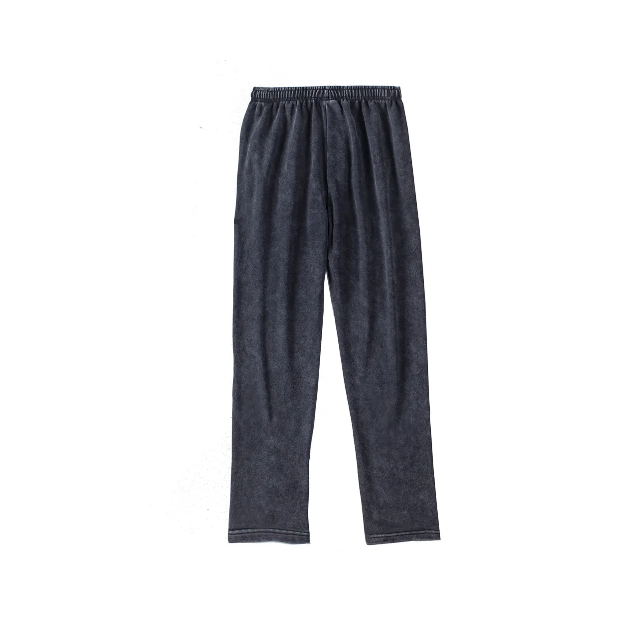 W2232#P150💰 Stone Stone Black Warrior Small Label Compass Washed and Distressed Drawstring Terry High Street Long Sweatpants for Men and Women Fashionable 🛒This item can be worn by both men and women. The texture is very good and it looks great on the upper body. It can be worn on the high street for casual wear. It looks slim and looks good in photos📷 Color: Washed Black Size: M L XL XXL